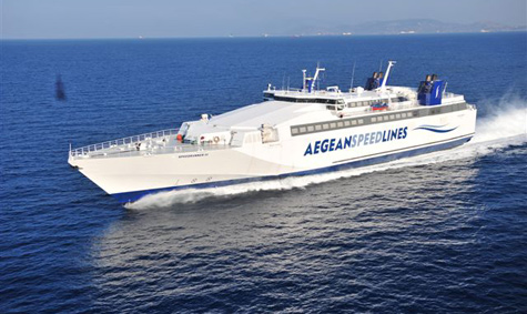 Aegean speed lines ferry Speedrunner IV