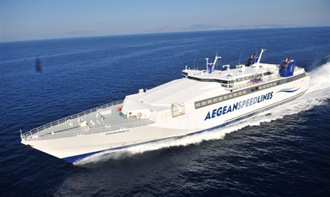 Aegean speed lines ferry Speedrunner III