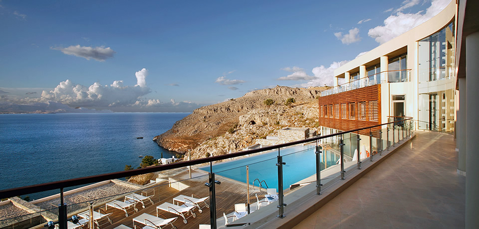Lindos Blu Hotel, Rhodes, Greece