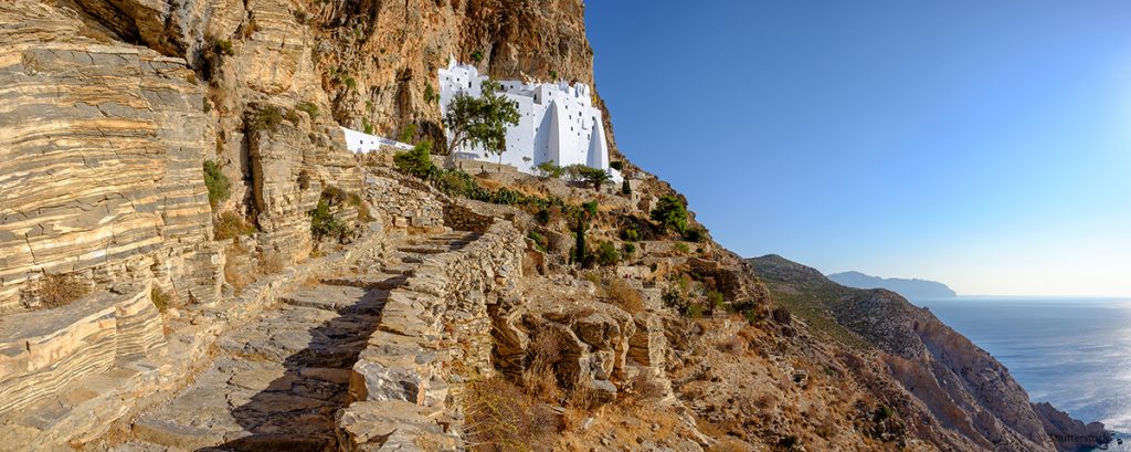 Hozoviotissa Monastery Amorgos Greece