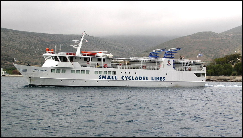 2015 Ferry schedules to Western Cyclades Islands with Express Skopelitis.