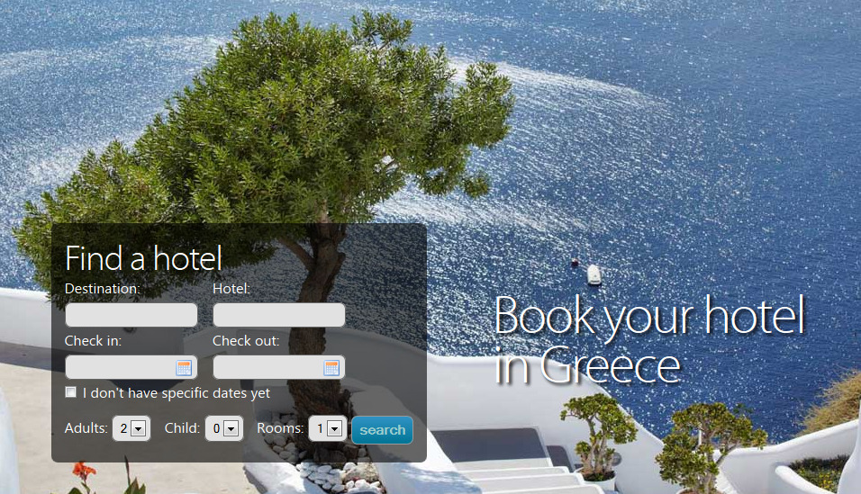 danae.travel Greek hotel search & online booking