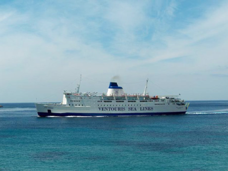 Agios Georgios ferry to Western Cyclades added to Danae’s Products