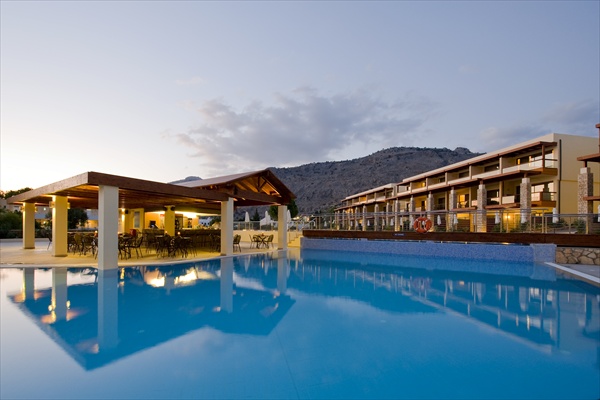 Island Blue Hotel, Lindos, Rhodes, Greece