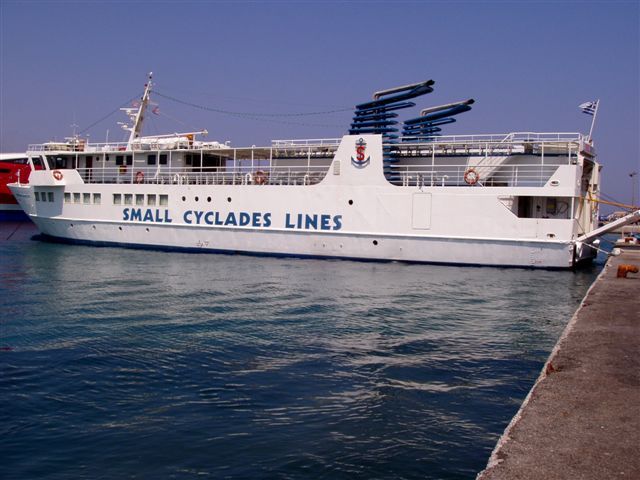 2014 Ferry schedules to Amorgos, Donoussa, Koufonissi, Schinoussa, Iraklia, Naxos with Express Skopelitis.