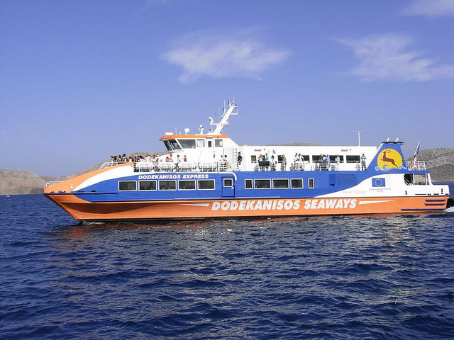 2014 Ferry Schedules to Dodecanese Islands with Dodecanissos Express.