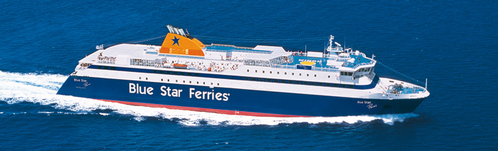 Blue Star Ferries announced 2015 –2016 winter ferry schedules to the Cyclades Aegean Islands