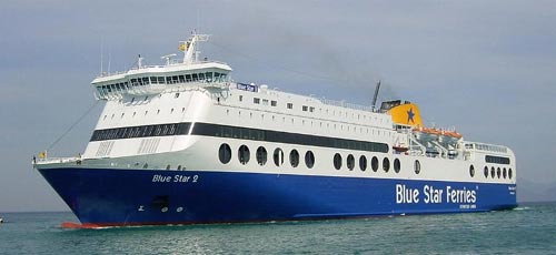 Blue Star Ferries sails to Karpathos